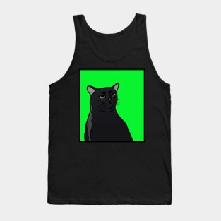 Zoning Out Cat Memes Tank Top